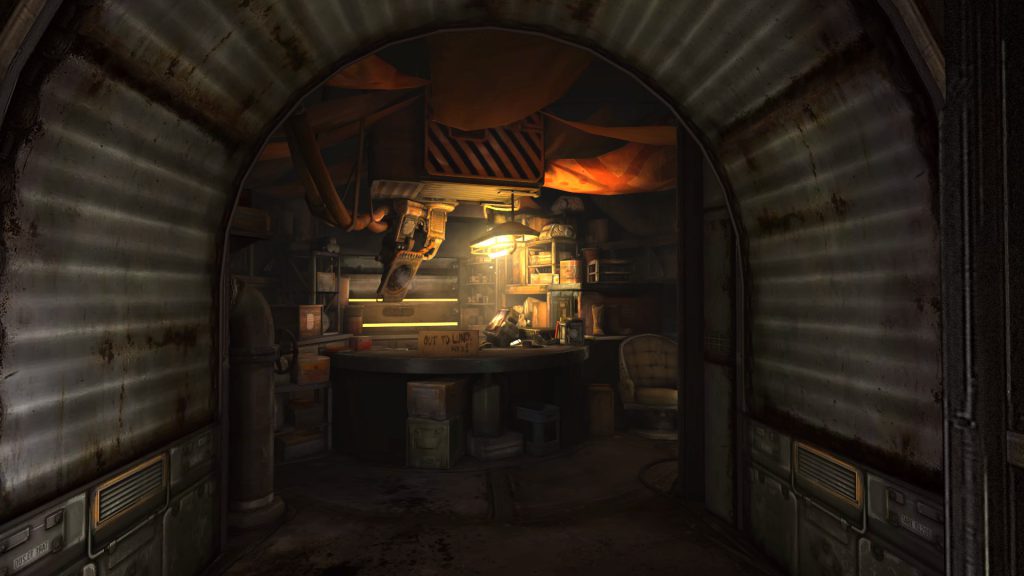 An interior showing off the lighting capabilities of RAGE