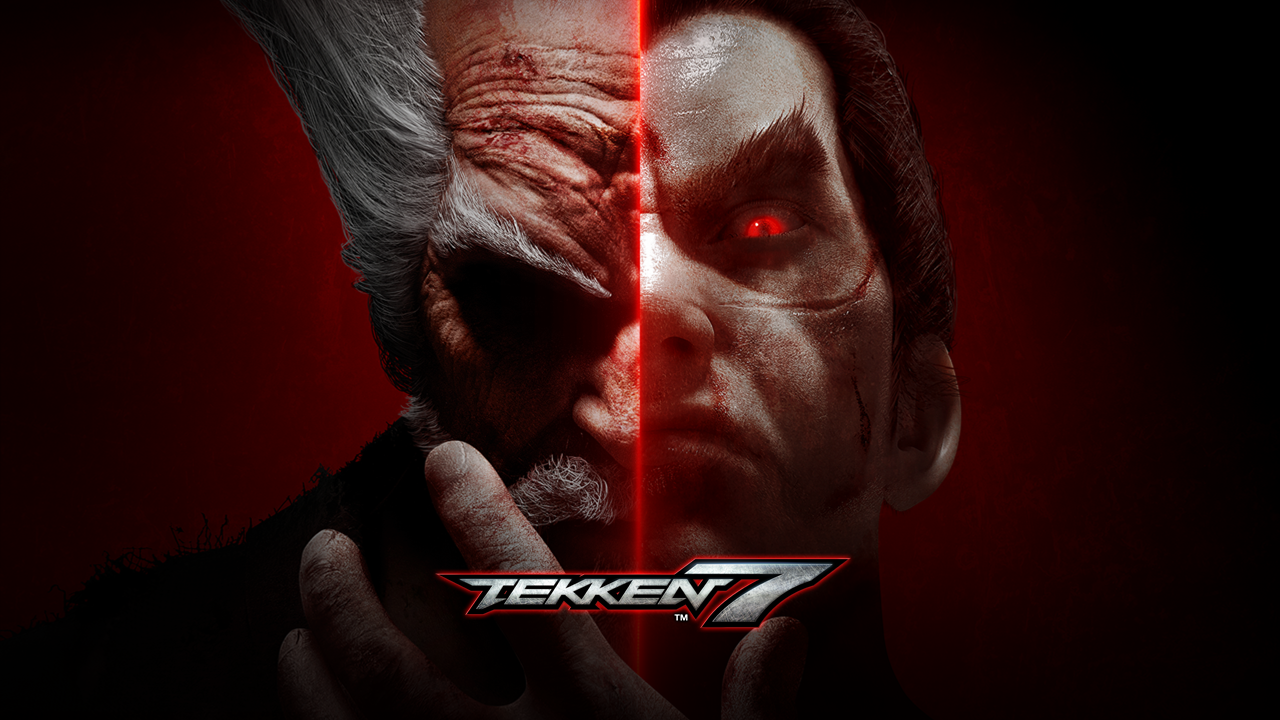 The Splash screen for TEKKEN 7